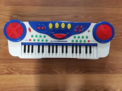 My First Kawasaki Piano Keyboard Kids Vintage Tested Working Portable *READ* • $59.99