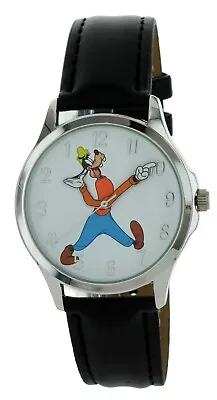 Disney Vintage Style Backward Ticking Watch Goofy Molded Hand Watch GY5007 • $64.99