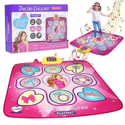 Kids Musical Dance Play Mat Musical Play Mats Dancing Floor Game Christmas Gifts • £26.89