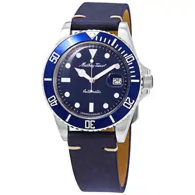 Mathey-Tissot Mathey Vintage Automatic Blue Dial Men's Watch H9010ATLBU • $315.68