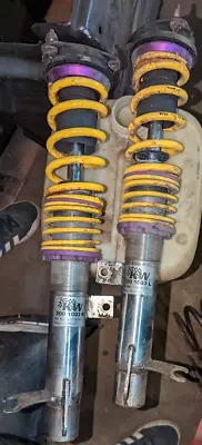 MK1 Ford Focus KW Coilover Adjustable Suspension Shocks Springs Adjusters St170 • $336.16