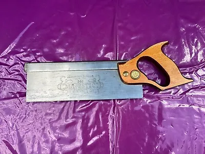 $22.24 • Buy Vintage Tenon Saw Majestic E.T. Roberts London 10” 249 Woodworking Old Tools