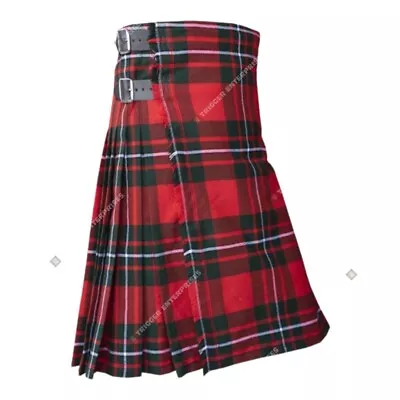 Handmade Men's 8 Yard 16 Oz Traditional MacGregor Tartan Kilt & Custom Size Kilt • £61.74