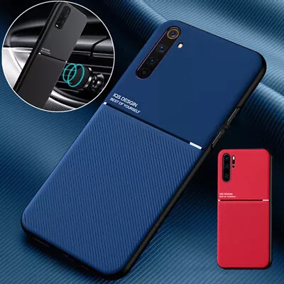 Shockproof Slim Hybrid Matte Leather Case For Huawei P40 P30 P20 Pro Lite Cover • £4.86