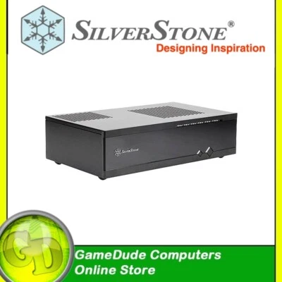 $77 • Buy SilverStone Mini ITX HTPC Desktop Case - Mini ITX - USB 3.0 - SST-ML05B F46