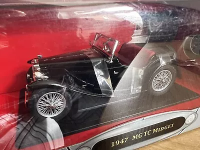 1:18 Scale Road Signature MG Midget Diecast Model Mint garden Railway Sm32 • £39