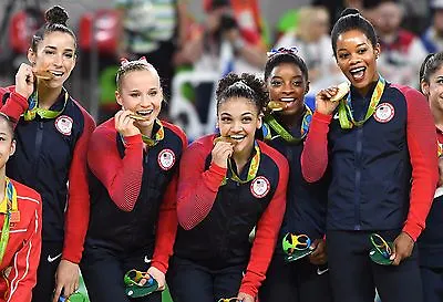 2016 Olympics: Women's Team Final Gymnastics BLURAY -Biles/Mustafina/Douglas • $13.99