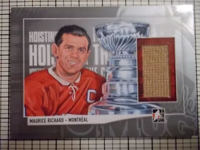 2014 Lord Stanley's Mug- Hoist. The Cup Maurice Richard Jersey-card (s/p) • $500