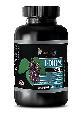 L-Dopa Capsules - L-DOPA 350mg 99% Extract - Enhance Libido & Sexual Performance • $20.04