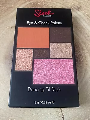 Sleek MakeUP Eye Shadow & Cheek Blush Gift Palette Set Kit Box Dancing Till Dusk • £4.99