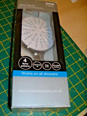 Mira Nectar 4 Mode Spray SHOWER HEAD. New -stored • £12