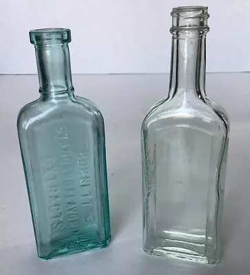 2 Vintage Medicine Bottles • $13