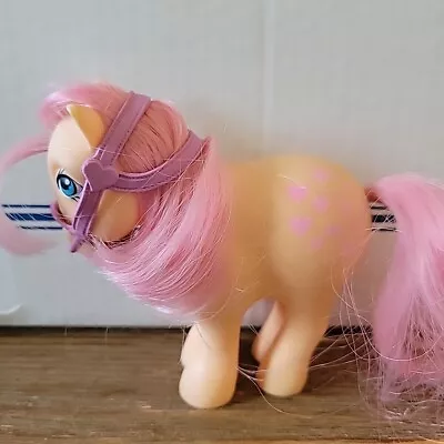 My Little Pony Vintage 1982 G1 MLP Peachy Pink Hearts Mark • $6.99