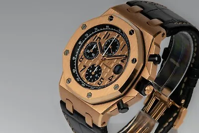 Audemars Piguet Royal Oak Offshore Rose Gold Men's Watch - 26470OR.OO.A002CR.01 • $40000