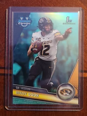 2023 Bowman Chrome University Brady Cook /299 Missouri Tigers • $6