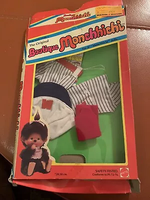 Boutique Monchhichi Original Play Ball Fashions Monkey Costume Vintage Old Baby • $15