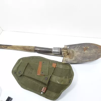 Vtg AMES U.S. Army 1967 Vietnam War Era Folding Shovel & Pick Trench Tool • $59.99