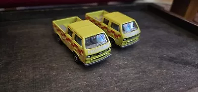 Matchbox Volkswagen Feuerwehr Crew Cabs Both Variations Mint Loose Condition • £4.95