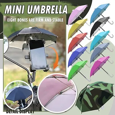 $6.09 • Buy Waterproof Portable Umbrella Compact Cycling Umbrella Mini Phone Delivery Umbrel