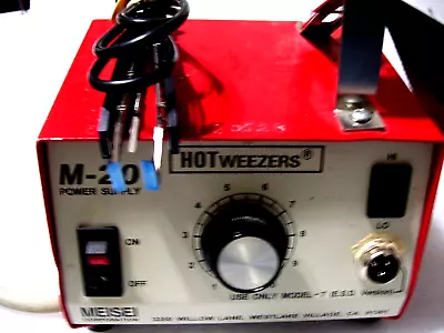 Good Condition Meisei M-20 Power Supply Withnew 7c Weezers/thermal Wire Stripper • $145