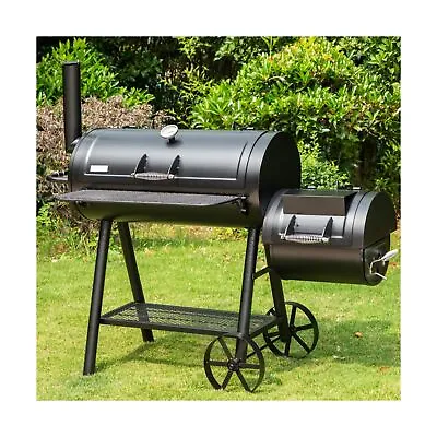 Sophia & William Heavy-Duty Charcoal Smoker Grills Extra Large Outdoor BBQ Gi... • $423.99