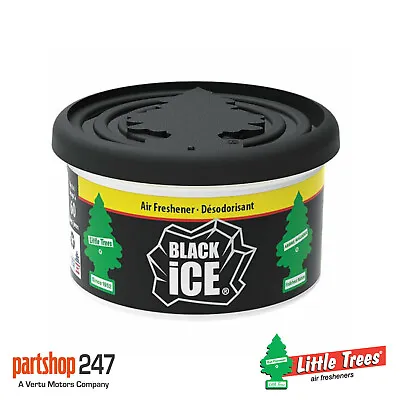 Little Tree Magic Car Air Freshener BLACK ICE Fragrance Scent Fiber Can 30g • £5.48