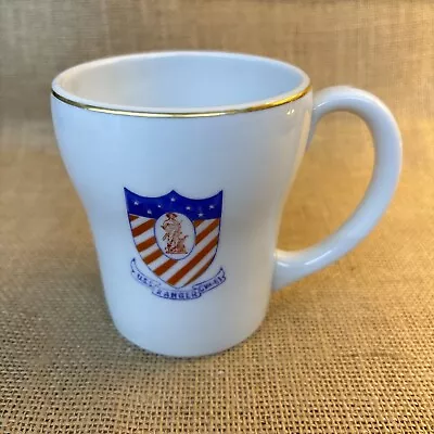 Rare Vintage Porcelain Coffee Mug USS Ranger CVA-61 US Navy West PAC ‘59 • $24.99