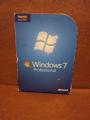 $29.40 • Buy Microsoft Windows 7 Professional Upgrade 32 & 64 Bit **Discs Near Flawless**