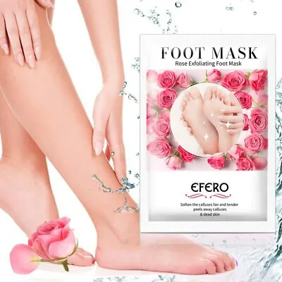 Exfoliating Peel Foot Sock Mask Baby Soft Feet Removes Dead Skin Callus Removal • £3.99