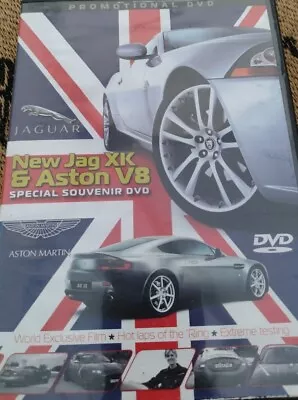 New Jag Xk & Aston V8 - Special Souvenir Dvd - Reg 2 Dvd - Promotional Dvd • £3