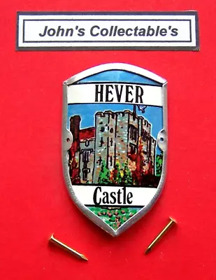 Hever Castle Kent Walking / Hiking Stick Badge / Mount Lot Rh • £3.25