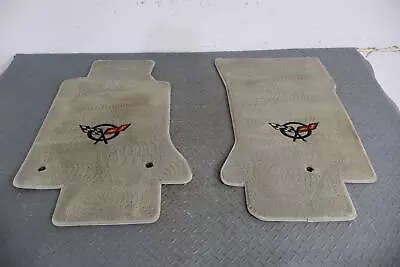 97-04 Chevy Corvette C5 Pair Front LH&RH Lloyd Mats Floor Mats (Light Gray 923) • $120