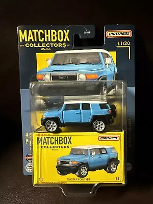 Matchbox Collectors Toyota FJ Cruiser In Blue • $23