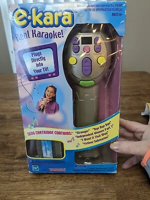 E-Kara Real Karaoke Plugs Directly Into TV Plus 5 Song Cartridge Brittney Spears • $30.99