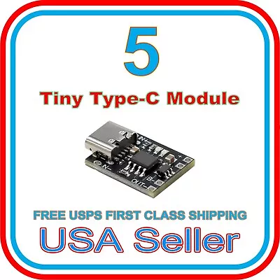 Tiny Ternary Lithium Battery Charging & Protection  Board 1A 3.7V 4.2V Type-C • $4.99