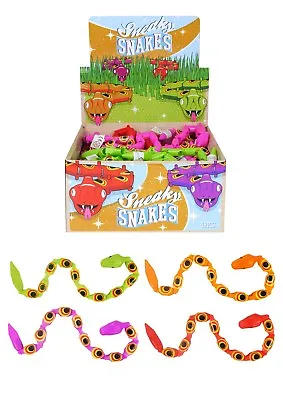 £1.99 • Buy Jointed Snakes Plastic Toy  - Party Bag Toys - Party Supplies BULK BUY Snake