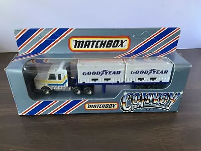 Matchbox Convoy Scania Double Container Truck “Goodyear” See Description • $23.45