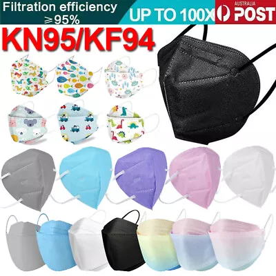 $35.88 • Buy N95 KF94 KN95 BULK Mask Disposable Particulate Respirator Face Masks 4/5 Layer