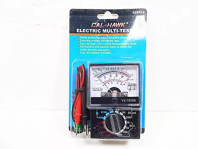 Multi Meter Electric Continuity Tester Volt Amp Testers Electrical Handheld Ohm • $11.99