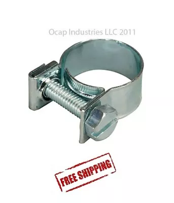 (10) Fuel Injector Hose Clamp 3/8  Injection Clamp (9/16  To 5/8 ) Free Shipping • $7.25