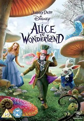£1.25 • Buy Alice In Wonderland (DVD, 2010) Walt Disney, Johnny Depp, Tim Burton (PG)