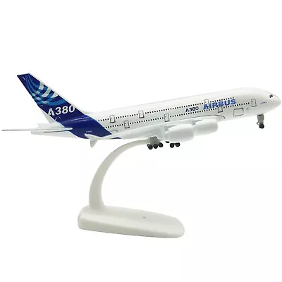 High Simulation 1：400 20cm Aircraft A380 Alloy Plane Model Plane Souvenir • $34.38