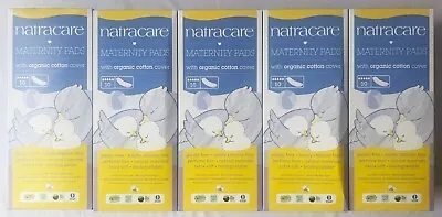 Natracare New Mother Maternity Pads 10 X 5 Packs • £17