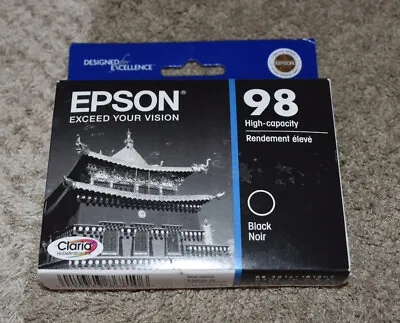 $11 • Buy Genuine Epson 98 Black Ink T098 T098120