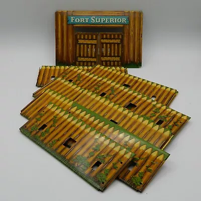 Vintage Toy Fort Superior Metal Play Set From T. Cohn Inc. NY 10 Pcs (324-97) • $25