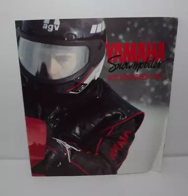 Vtg 1991 YAMAHA Snowmobile Accessories  Advertising Brochure • $17.99