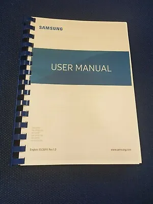 Samsung Galaxy S10e G970f Printed Instruction Manual Guide  Pages A5 269 • £14.99