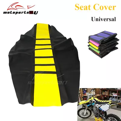 Universal Gripper Soft Seat Cover For Suzuki RM125 RM250 DRZ YZ TTR Dirt Bikes • $18.38