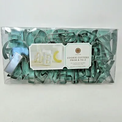 Martha Stewart 26 Letters Cookie Cutters A To Z ABC Alphabet Numbers Baker Cook • $29.99