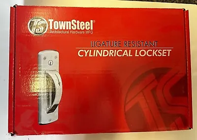 TownSteel Cylindrical Lockset - F-86 LHR Ligature Resistant Less Core • $140